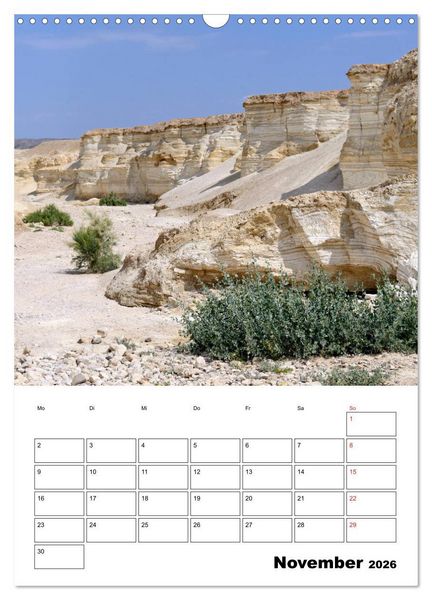Produktbild: Israel - Der Monatsplaner 2026 (Wandkalender 2026 DIN A3 hoch), CALVENDO Monatskalender