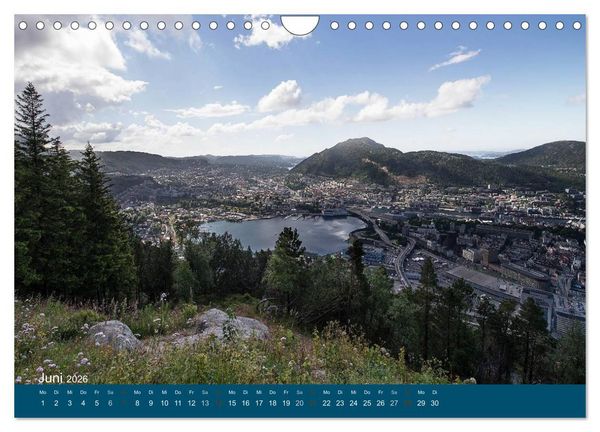 Produktbild: Norwegen atemberaubende Landschaft (Wandkalender 2026 DIN A4 quer), CALVENDO Monatskalender