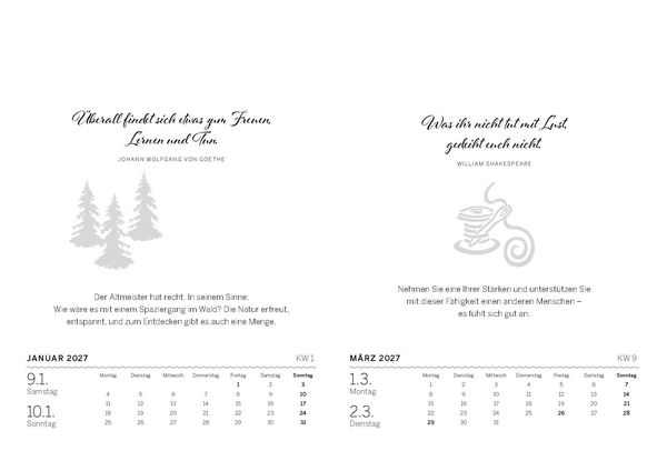 Produktbild: Gl&uuml;ckskalender 2027