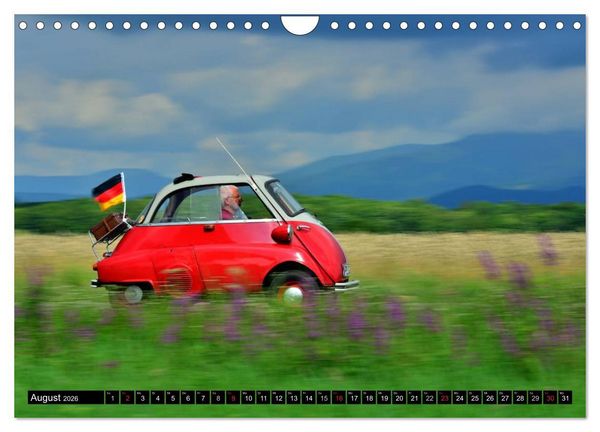 Produktbild: BMW Isetta - Die Knutschkugel (Wandkalender 2026 DIN A4 quer), CALVENDO Monatskalender