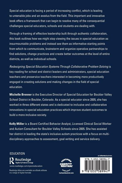 Produktbild: Redesigning Special Education Systems through Collaborative Problem Solving