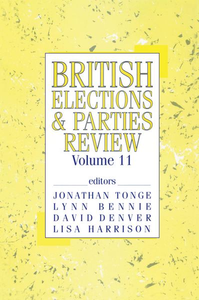 Produktbild: British Elections & Parties Review