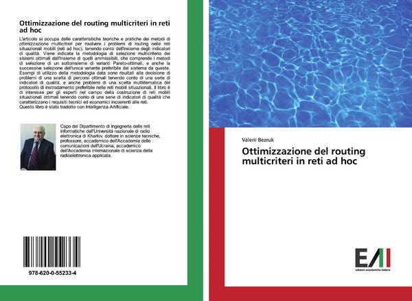 Produktbild: Ottimizzazione del routing multicriteri in reti ad hoc
