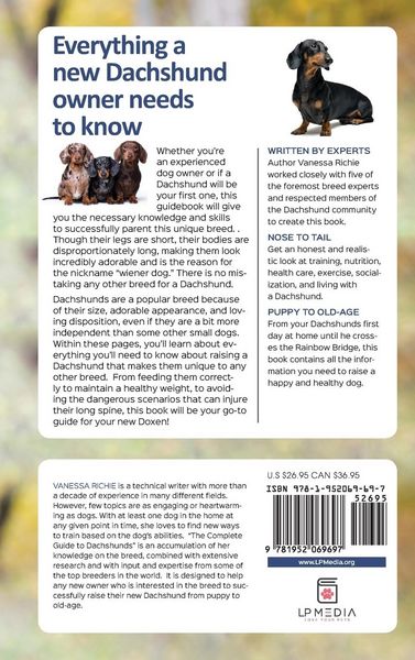 Produktbild: The Complete Guide to Dachshunds