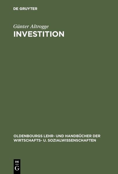 Produktbild: Investition