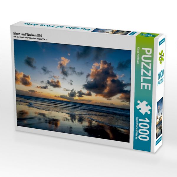 CALVENDO Puzzle Meer und Wolken #10 | 1000 Teile Lege-Größe 64x48cm Foto-Puzzle für glückliche Stunden