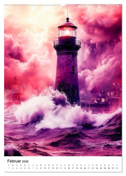 Produktbild: Lichter der See (Wandkalender 2026 DIN A2 hoch), CALVENDO Monatskalender
