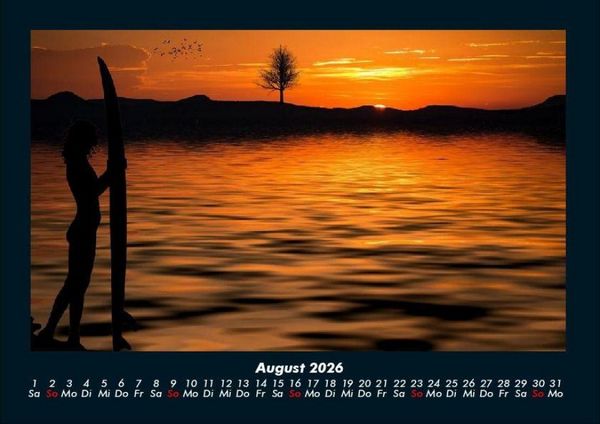 Produktbild: Sonnenunterg&auml;nge 2026 Fotokalender DIN A4