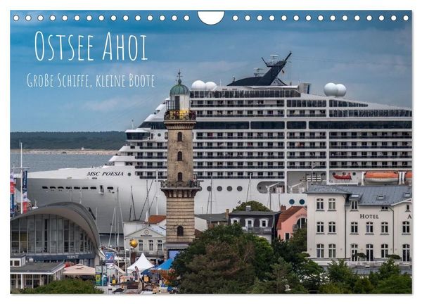 Produktbild: Ostsee Ahoi - Gro&szlig;e Schiffe, kleine Boote (Wandkalender 2027 DIN A4 quer), CALVENDO Monatskalender