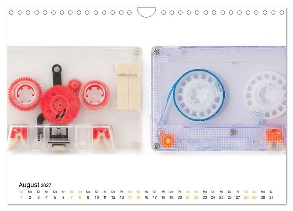 Produktbild: Audio Tapes (Wandkalender 2027 DIN A4 quer), CALVENDO Monatskalender