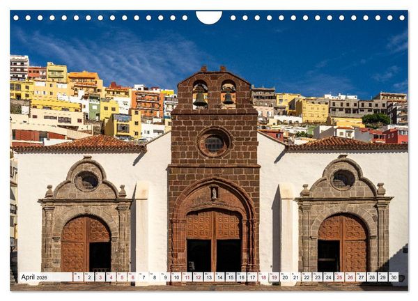 Produktbild: Kanarische Inseln: La Gomera (Wandkalender 2026 DIN A4 quer), CALVENDO Monatskalender