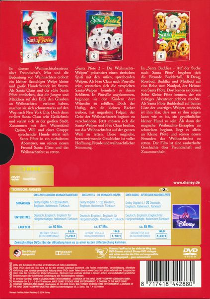 Produktbild: Weihnachts-Buddies-Box [3 DVDs]