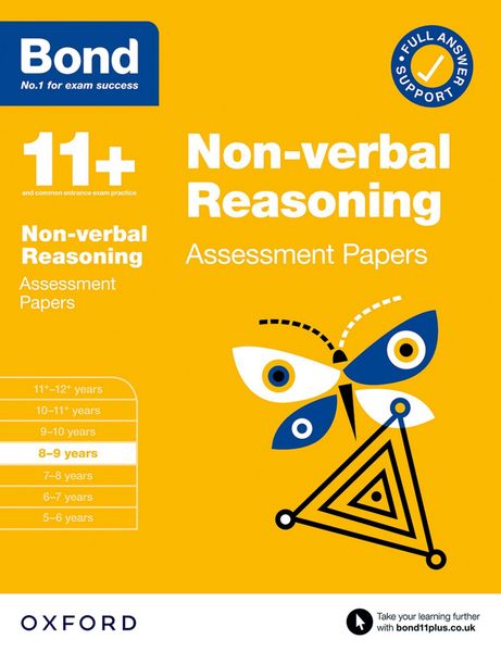 Produktbild: Bond 11+ Non-verbal Reasoning Assessment Papers 8-9 years (for GL Assessment & other 11 plus exams)