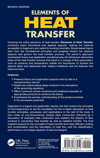 Produktbild: Elements of Heat Transfer