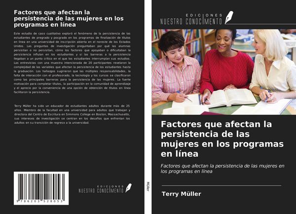 Produktbild: Factores que afectan la persistencia de las mujeres en los programas en l&iacute;nea