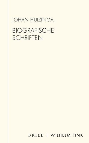 Produktbild: Biografische Schriften