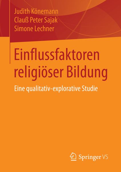 Produktbild: Einflussfaktoren religi&ouml;ser Bildung