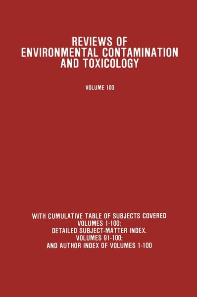 Produktbild: Reviews of Environmental Contamination and Toxicology