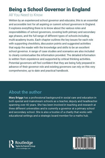 Produktbild: Being a School Governor in England