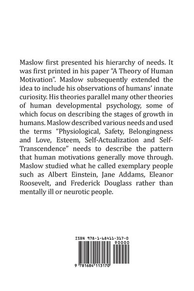 Produktbild: A Theory of Human Motivation