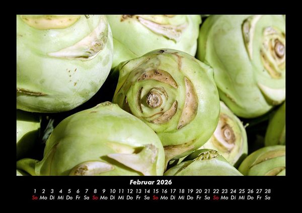 Produktbild: Gem&uuml;sekalender 2026 Fotokalender DIN A3
