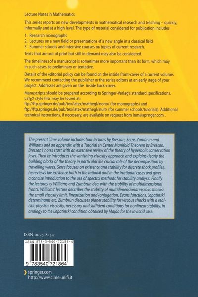 Produktbild: Hyperbolic Systems of Balance Laws