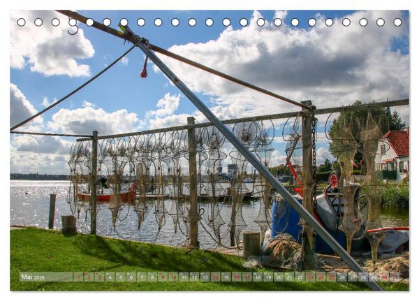 Produktbild: Impressionen von der Schlei - Deutschlands einzigem Fjord (Tischkalender 2026 DIN A5 quer), CALVENDO Monatskalender
