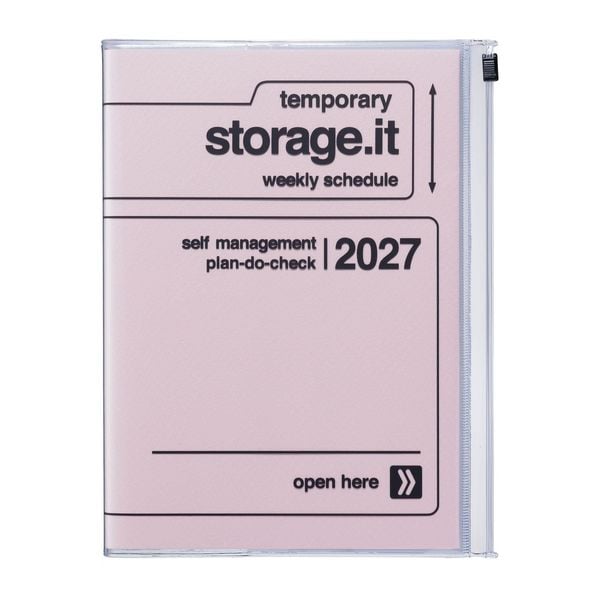 MARK'S 2026/27 Diary A5 Storage.it // Pink