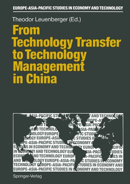 Produktbild: From Technology Transfer to Technology Management in China