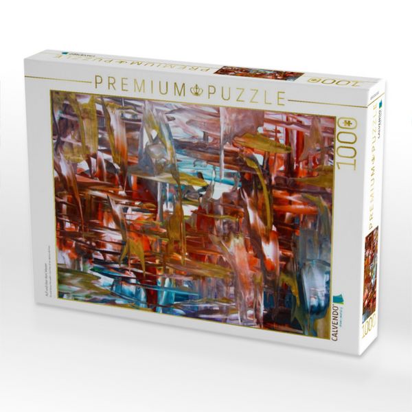 Produktbild: CALVENDO Puzzle Auf und &uuml;ber dem Wasser | 1000 Teile Lege-Gr&ouml;&szlig;e 64x48cm Foto-Puzzle f&uuml;r gl&uuml;ckliche Stunden