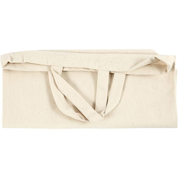 Produktbild: Creativ Company Stofftasche, Gr&ouml;&szlig;e 39x44x10 cm, 310 g, Hellnatur