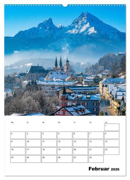Produktbild: Mein Berchtesgadener Land (Wandkalender 2026 DIN A2 hoch), CALVENDO Monatskalender