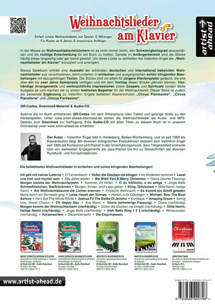 Produktbild: Weihnachtslieder am Klavier