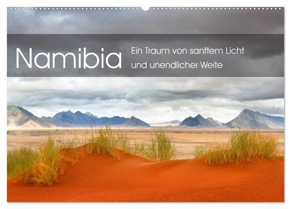 Produktbild: Namibia: Ein Traum von sanftem Licht und unendlicher Weite (Wandkalender 2026 DIN A2 quer), CALVENDO Monatskalender