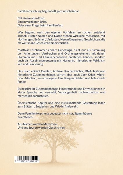 Produktbild: Genealogie - Familienforschung als Hobby