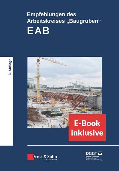 Produktbild: Empfehlungen des Arbeitskreises "Baugruben" (EAB)