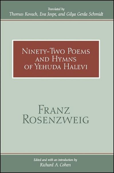 Produktbild: Ninety-Two Poems and Hymns of Yehuda Halevi