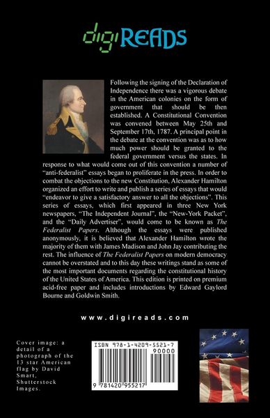 Produktbild: The Federalist Papers (with Introductions by Edward Gaylord Bourne and Goldwin Smith)