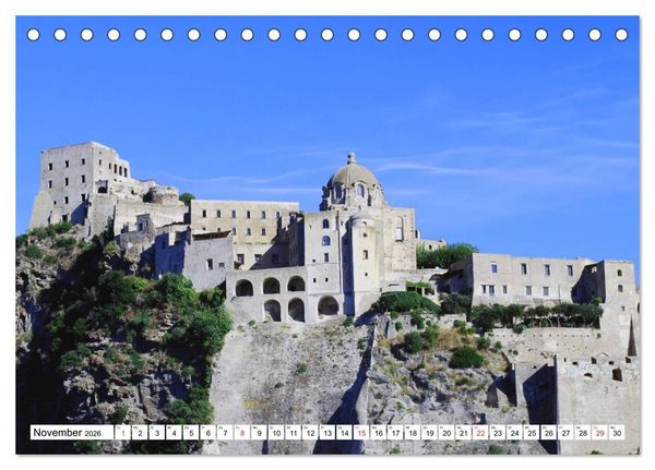 Produktbild: Ischia - Italiens Trauminsel (Tischkalender 2026 DIN A5 quer), CALVENDO Monatskalender