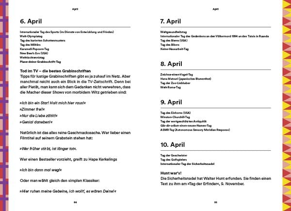 Produktbild: Das Welttage Buch