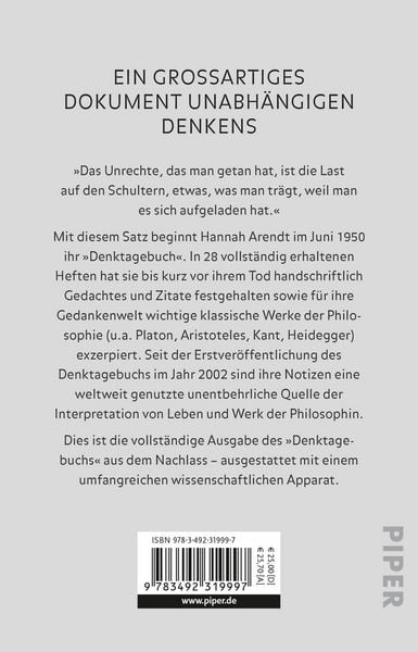 Produktbild: Denktagebuch