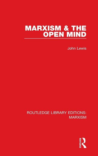 Produktbild: Marxism and the Open Mind