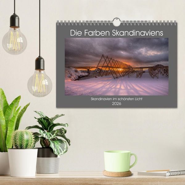 Produktbild: Die Farben Skandinaviens (Wandkalender 2026 DIN A4 quer), CALVENDO Monatskalender