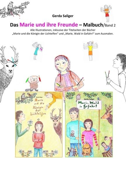 Produktbild: Das "Marie und ihre Freunde" Malbuch 2