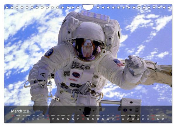 Produktbild: Space and Universe (Wall Calendar 2026 DIN A4 landscape), CALVENDO 12 Month Wall Calendar