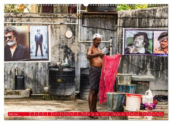 Produktbild: Indien - Der S&uuml;den (hochwertiger Premium Wandkalender 2026 DIN A2 quer), Kunstdruck in Hochglanz