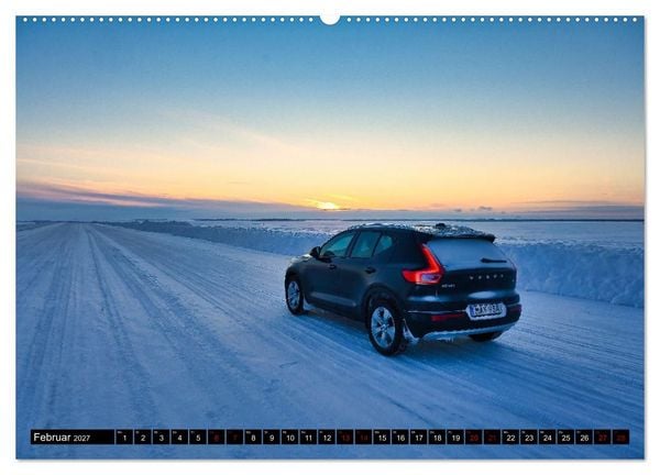 Produktbild: Lulea - Wintertraum in Schwedisch Lappland (hochwertiger Premium Wandkalender 2027 DIN A2 quer), Kunstdruck in Hochglanz