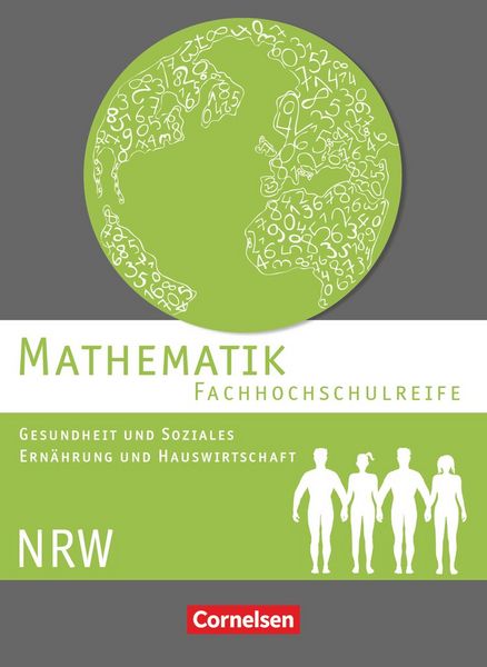 Produktbild: Mathematik - Fachhochschulreife - Gesundheit und Soziales, Ern&auml;hrung und Hauswirtschaft - Nordrhein-Westfalen 2016