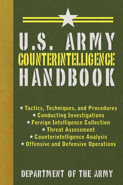 Produktbild: U.S. Army Counterintelligence Handbook