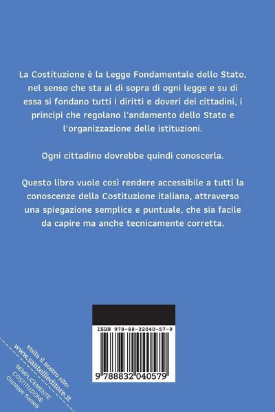 Produktbild: Semplicemente Costituzione